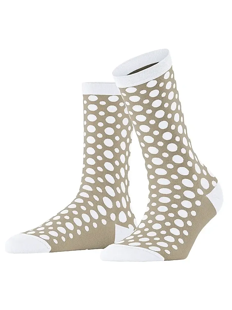 FALKE Women's Mirage Dot Crew-Length Socks