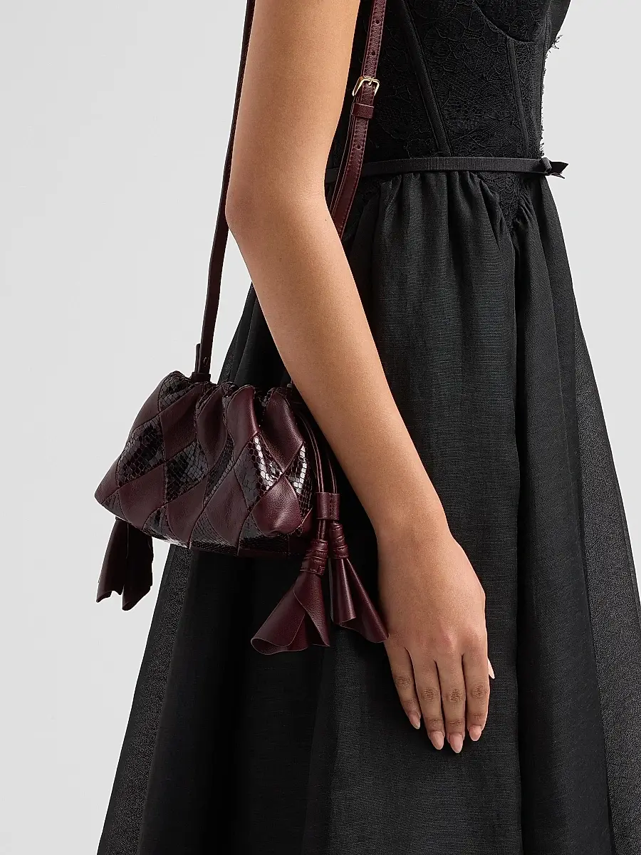 Zimmermann Women's Cloud 91 Small Leather Clutch | Thumbnail 4