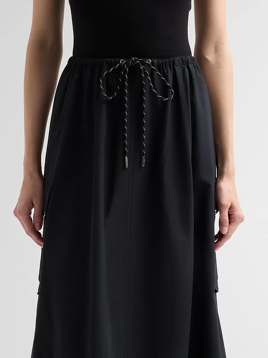 Toccin Women's Elodie Drawstring Cargo Midi Skirt | Thumbnail 5 Toccin Women's Elodie Drawstring Cargo Midi Skirt | Thumbnail 5