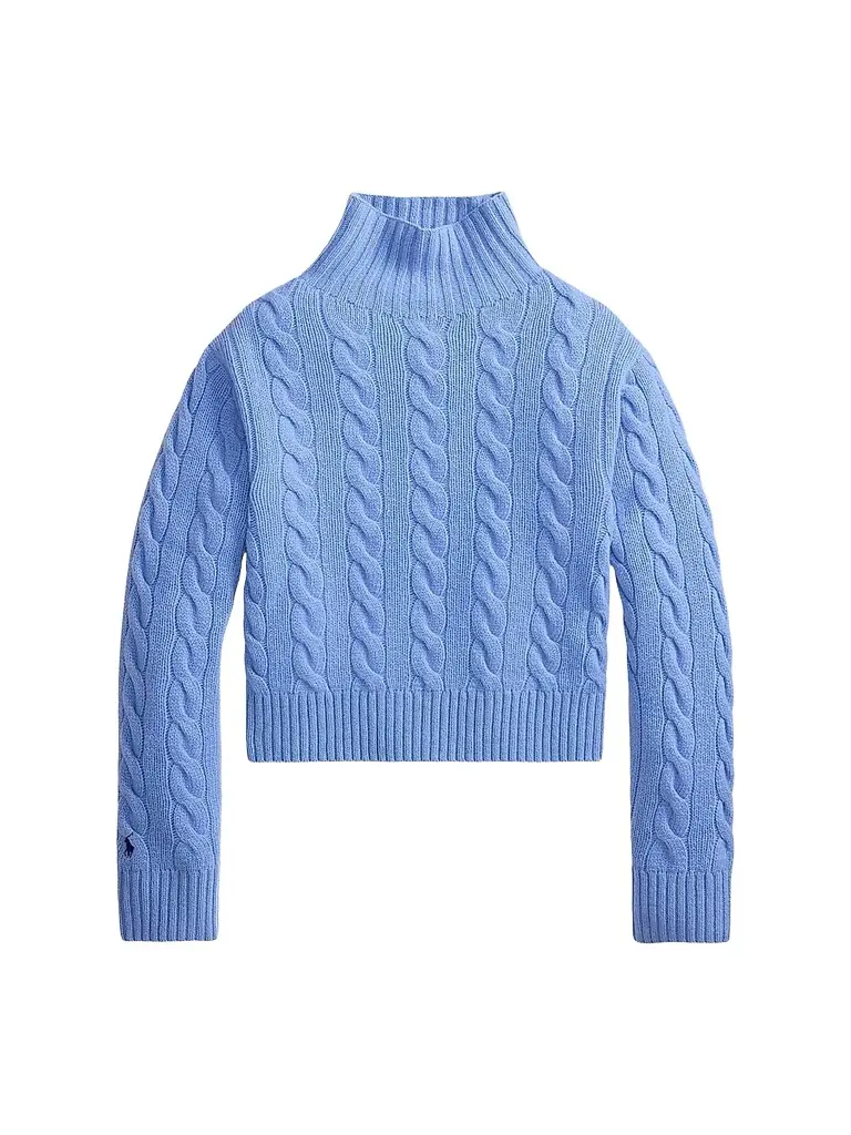 Women's Wool-Cashmere Turtleneck Sweater