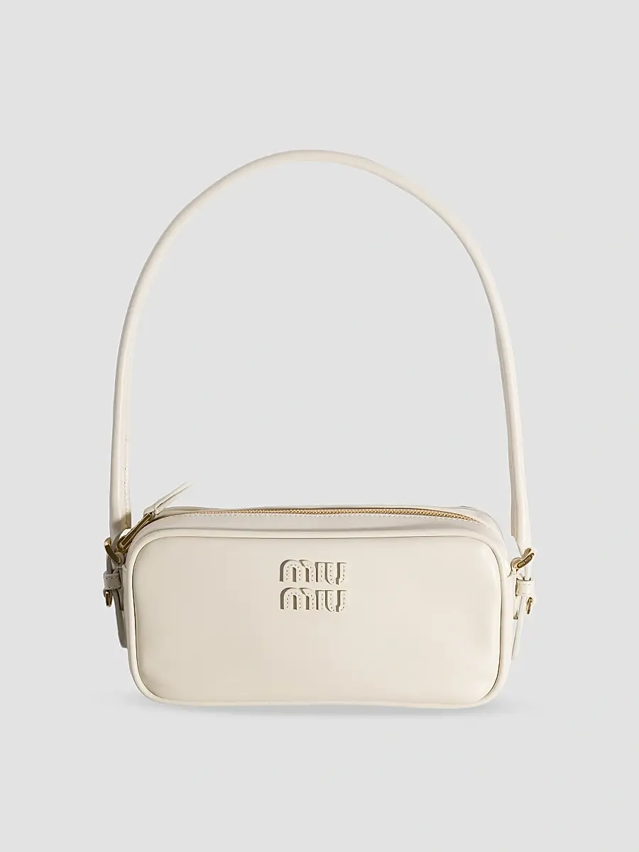 Miu Miu Women's Leather Pouch | Thumbnail 2 Miu Miu Women's Leather Pouch | Thumbnail 2
