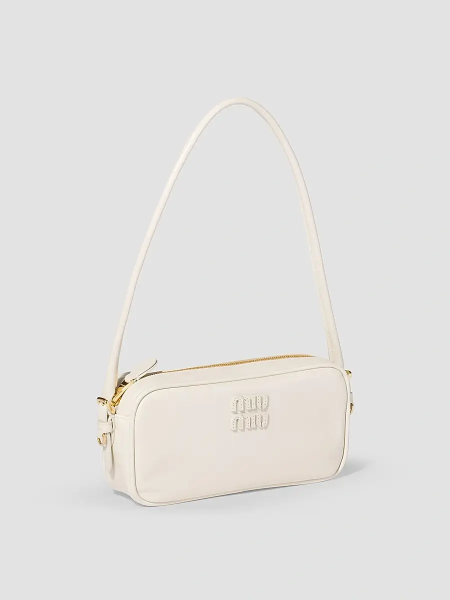 Miu Miu Women's Leather Pouch | Thumbnail 3 Miu Miu Women's Leather Pouch | Thumbnail 3