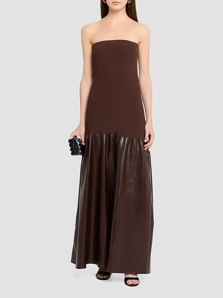 Et Ochs Women's Sabine Knit Combo Dress | Thumbnail 2