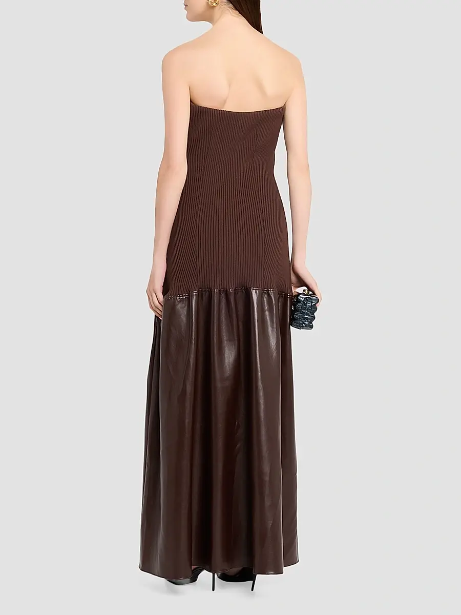 Et Ochs Women's Sabine Knit Combo Dress | Thumbnail 3