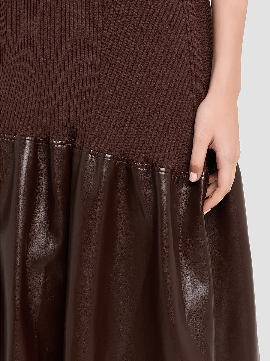 Et Ochs Women's Sabine Knit Combo Dress | Thumbnail 5