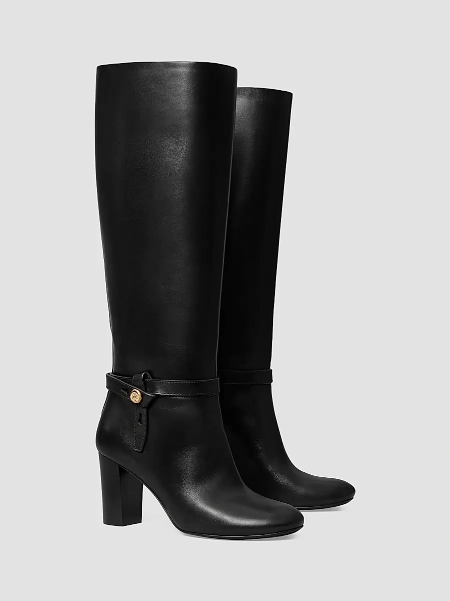 Tory Burch Women's Romy 70MM Leather Knee-High Boots | Thumbnail 2 Tory Burch Women's Romy 70MM Leather Knee-High Boots | Thumbnail 2