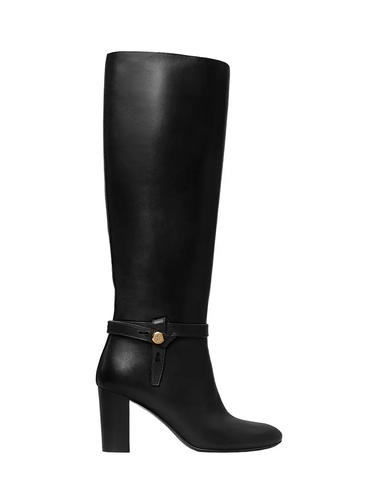 Tory Burch Women's Romy 70MM Leather Knee-High Boots