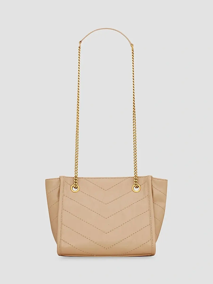 Saint Laurent Women's Niki Mini Shopping Bag in Vintage Leather | Thumbnail 2