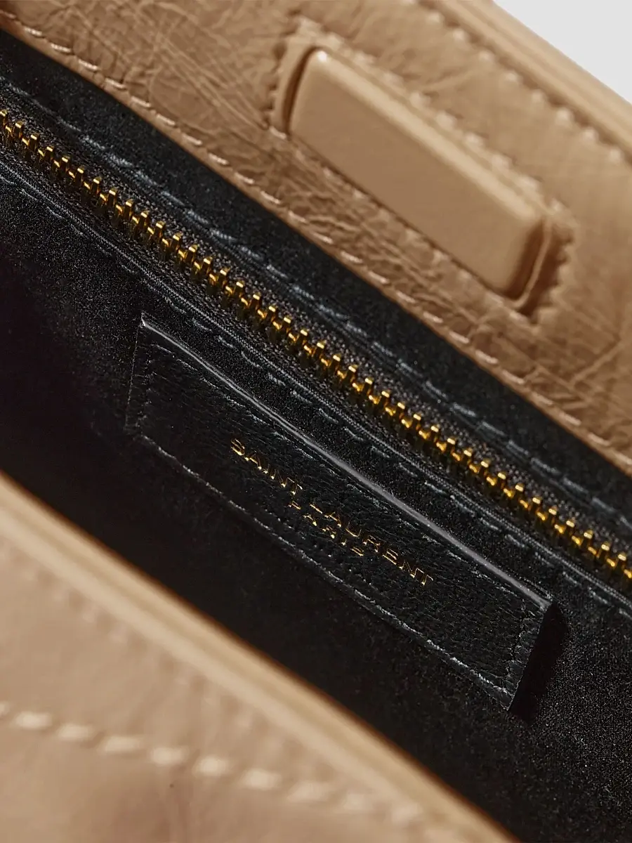 Saint Laurent Women's Niki Mini Shopping Bag in Vintage Leather | Thumbnail 5
