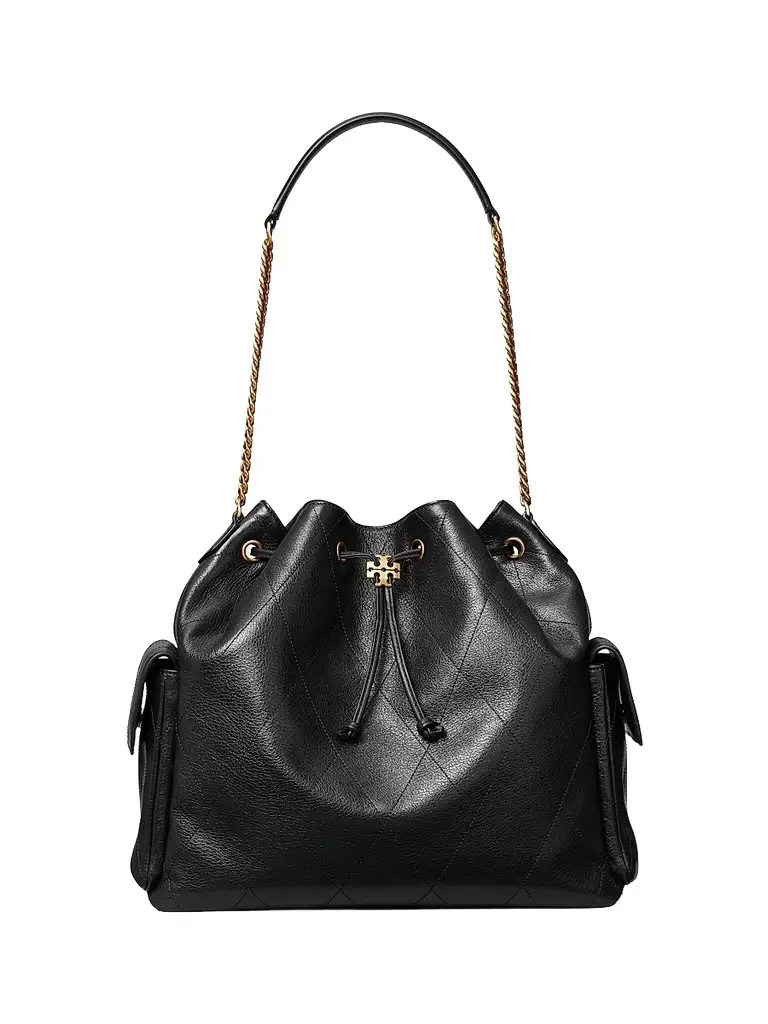 Women's Charlie Quilted Drawstring Shoulder Bag Women's Charlie Quilted Drawstring Shoulder Bag