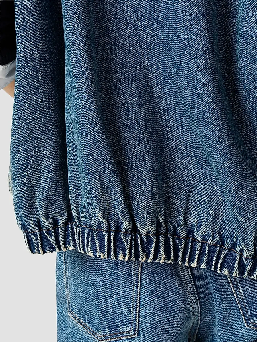 Miu Miu Women's Washed Denim Vest | Thumbnail 6