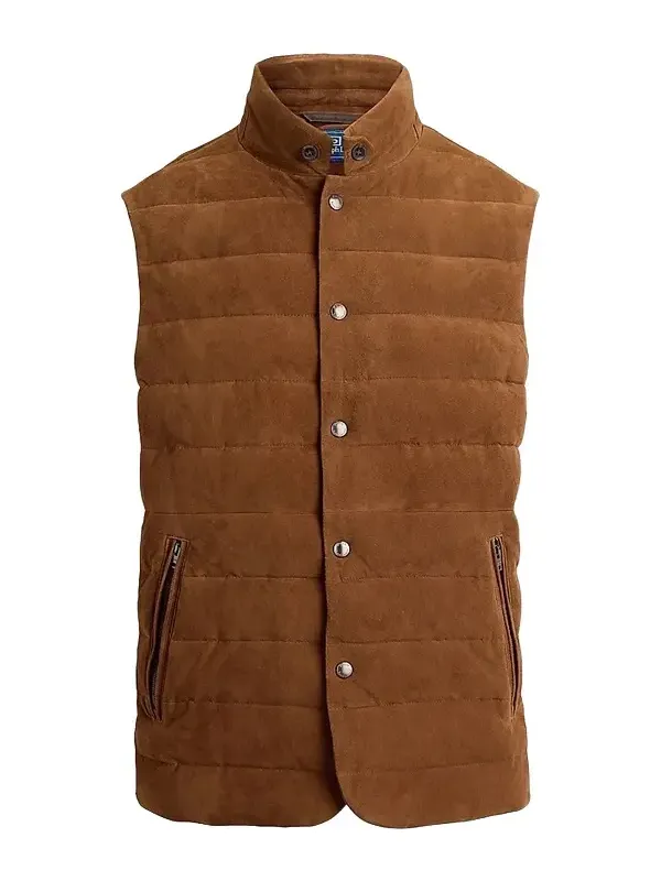 Polo Ralph Lauren Men's The Stanwood Suede Vest
