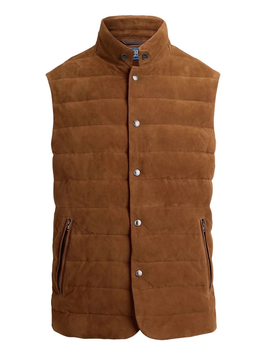 Polo Ralph Lauren Men's The Stanwood Suede Vest