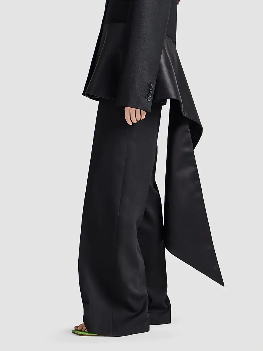 JW Anderson Women's Tuxedo Wool Trousers | Thumbnail 3 JW Anderson Women's Tuxedo Wool Trousers | Thumbnail 3