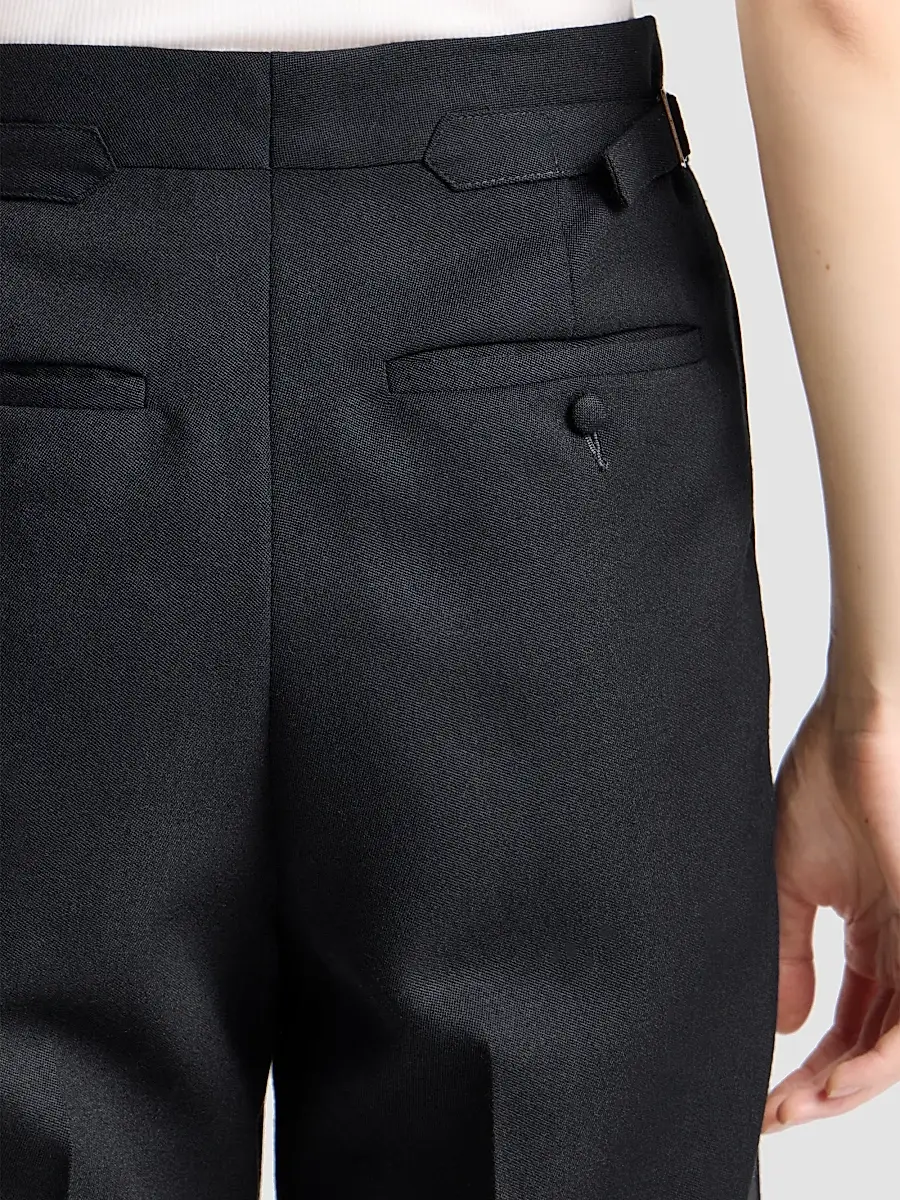 JW Anderson Women's Tuxedo Wool Trousers | Thumbnail 4 JW Anderson Women's Tuxedo Wool Trousers | Thumbnail 4