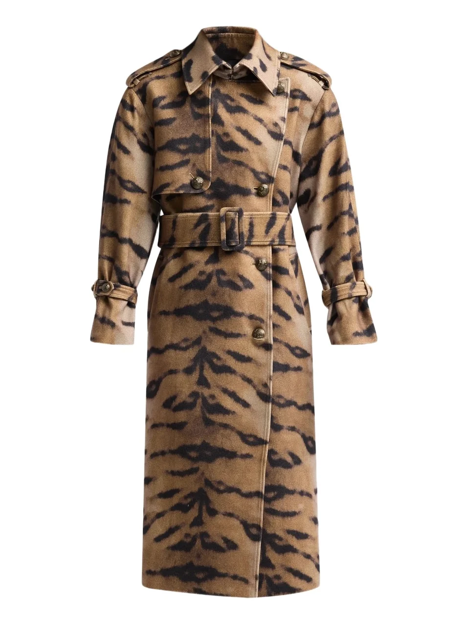 Kobi Halperin Women's Nicole Tiger Stripe Print Coat
