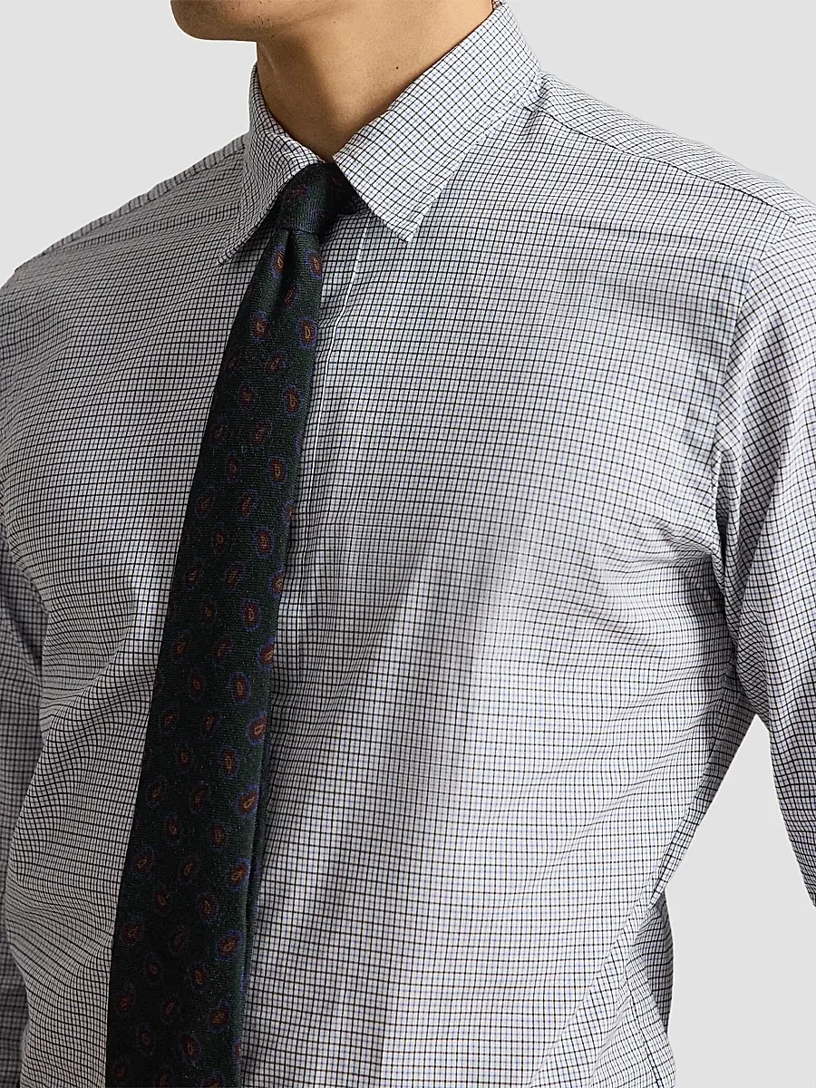 Polo Ralph Lauren Men's Classic-Fit Checked Poplin Shirt | Thumbnail 5 Polo Ralph Lauren Men's Classic-Fit Checked Poplin Shirt | Thumbnail 5
