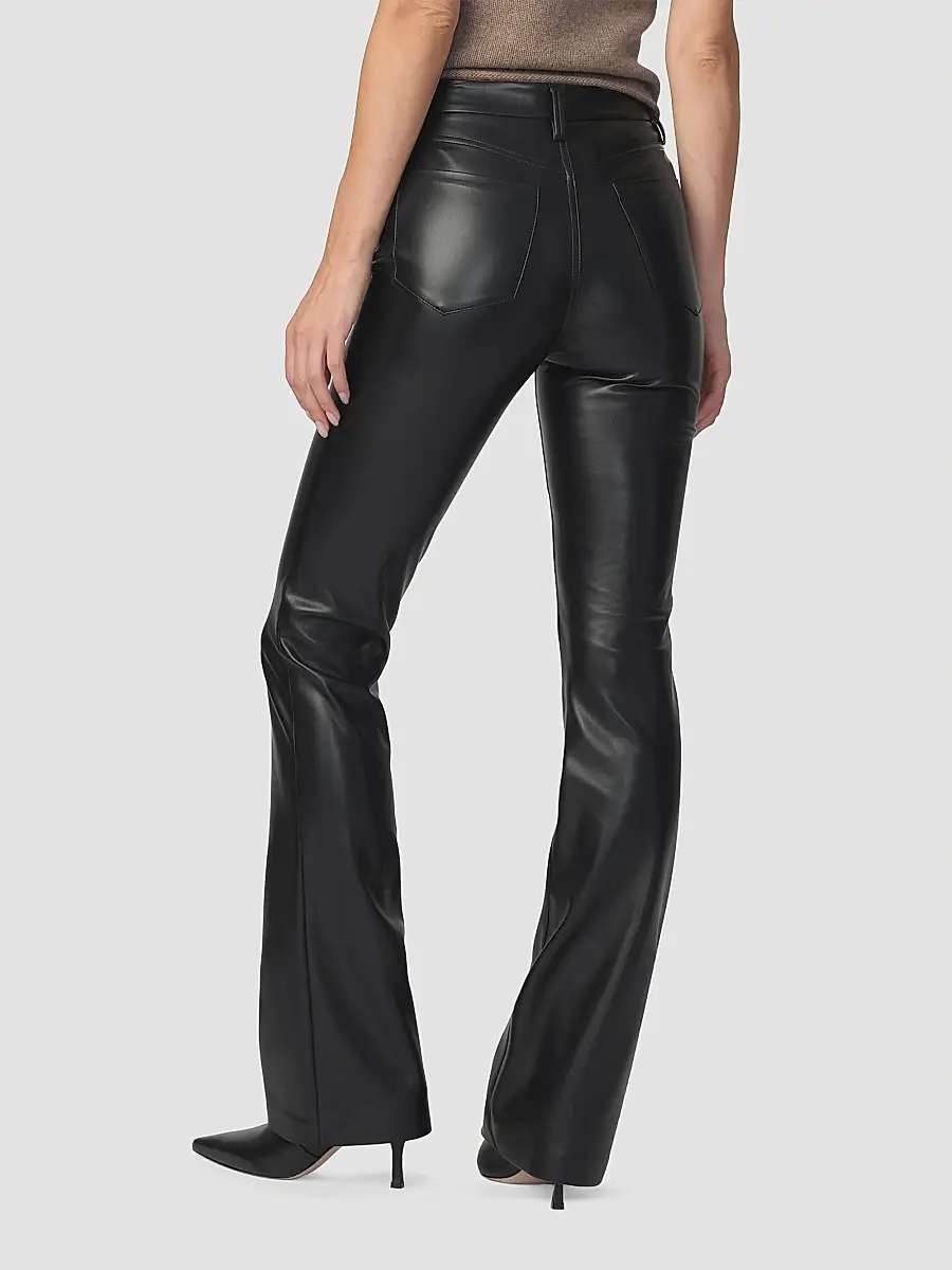 Joe's Jeans Women's Hi Honey Faux-Leather Bootcut Jeans | Thumbnail 5 Joe's Jeans Women's Hi Honey Faux-Leather Bootcut Jeans | Thumbnail 5