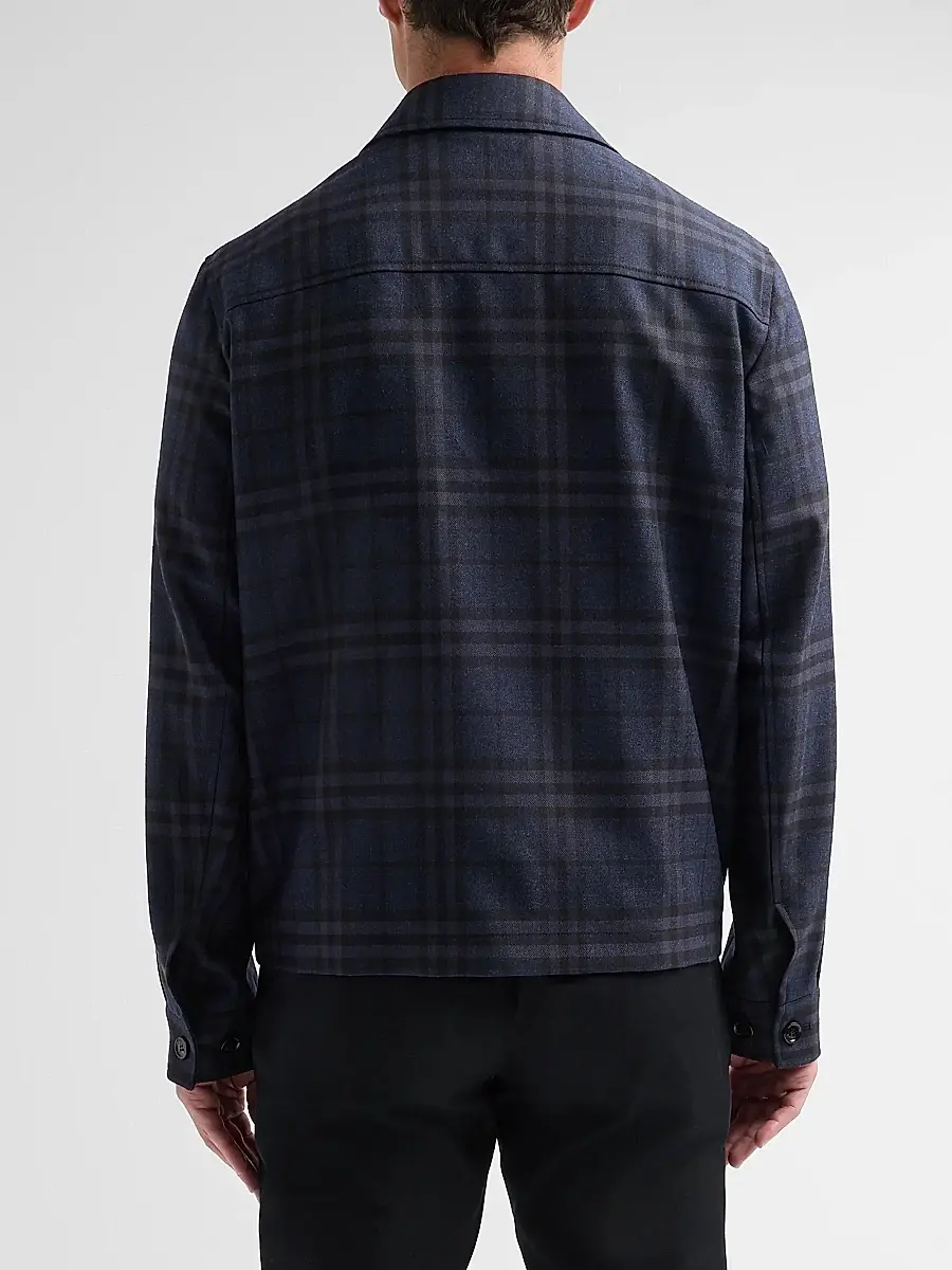 Burberry Men's Bloomsbury Check Nylon Jacket | Thumbnail 3 Burberry Men's Bloomsbury Check Nylon Jacket | Thumbnail 3