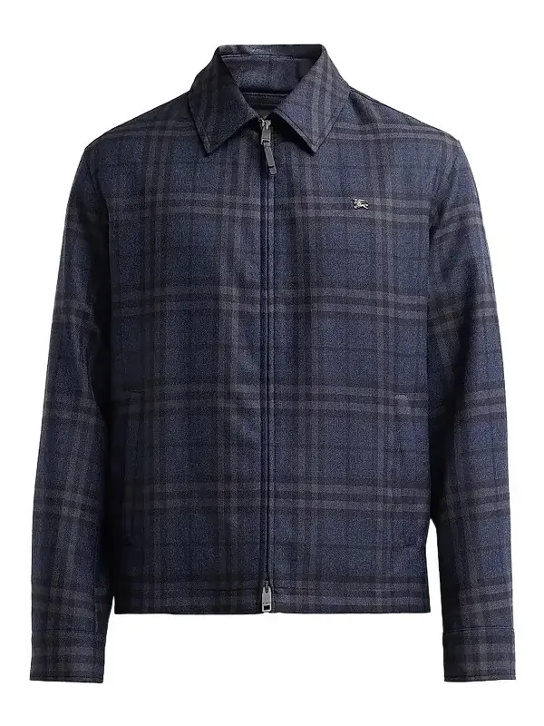 Burberry Men's Bloomsbury Check Nylon Jacket