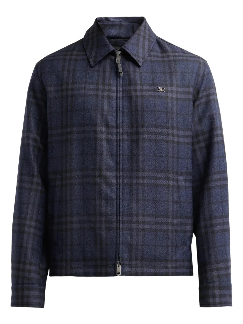 Burberry Men's Bloomsbury Check Nylon Jacket