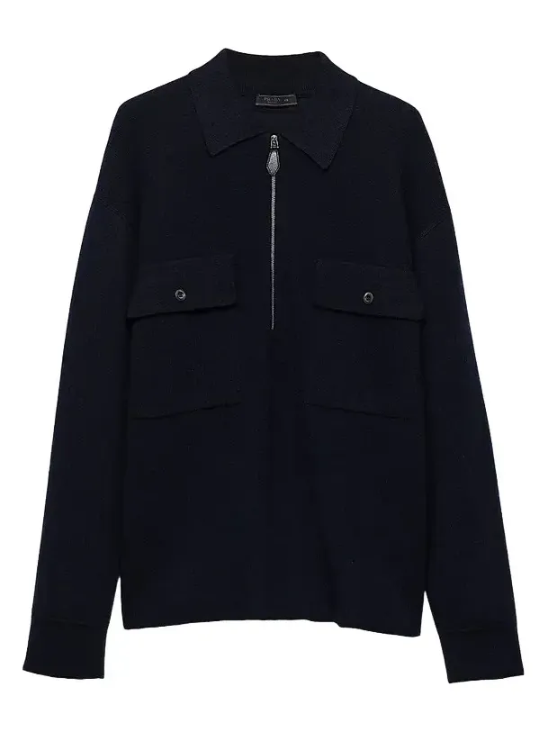 Men's Cashmere Polo Shirt Men's Cashmere Polo Shirt