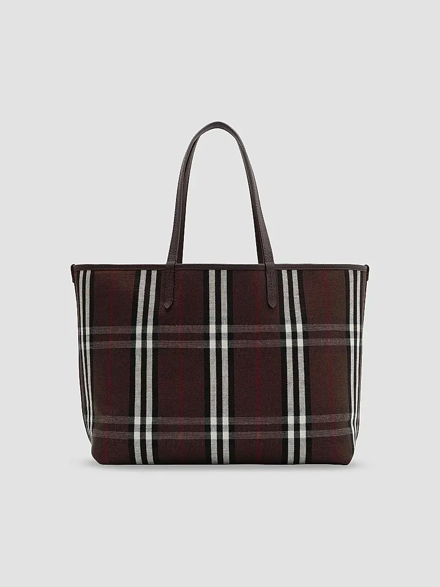 Burberry Women's Medium Reversible Bloomsbury Tote | Thumbnail 4 Burberry Women's Medium Reversible Bloomsbury Tote | Thumbnail 4