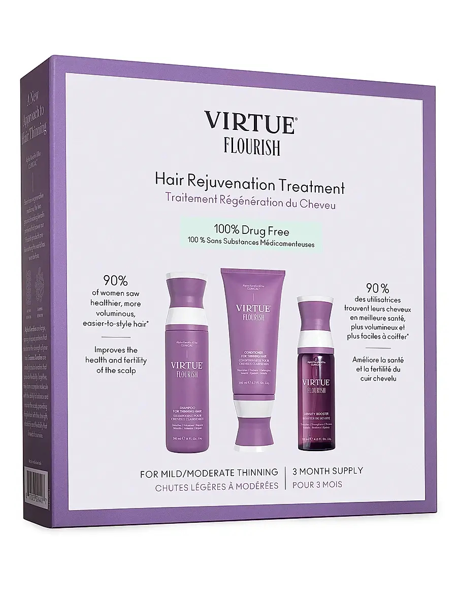 VIRTUE Women's Flourish Hair Rejuvenation 3-Piece Treatment Set | Thumbnail 6 VIRTUE Women's Flourish Hair Rejuvenation 3-Piece Treatment Set | Thumbnail 6