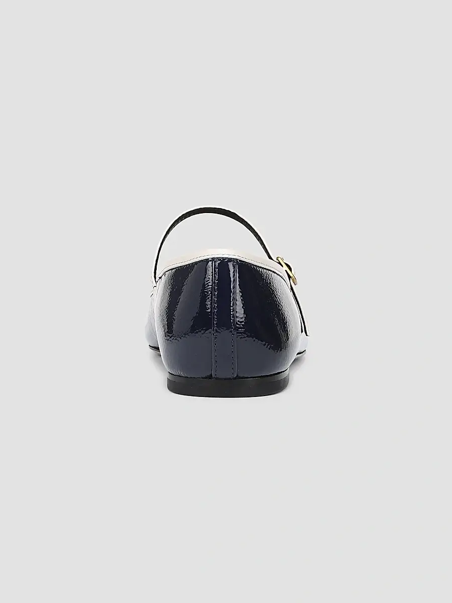 Veronica Beard Women's Ellie Leather Mary Janes | Thumbnail 3