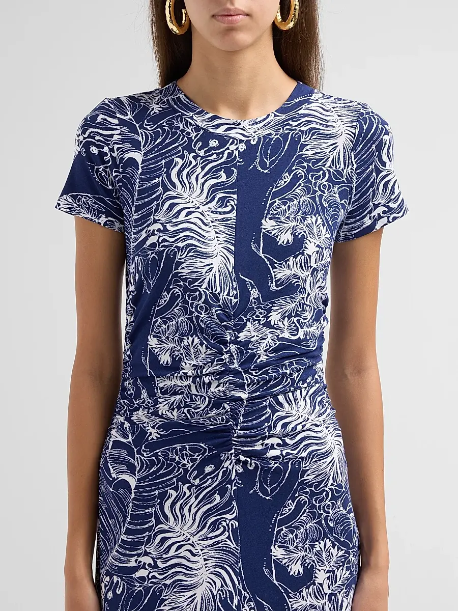 Lilly Pulitzer Women's Alma Printed UPF 50+ Midi Dress | Thumbnail 5 Lilly Pulitzer Women's Alma Printed UPF 50+ Midi Dress | Thumbnail 5