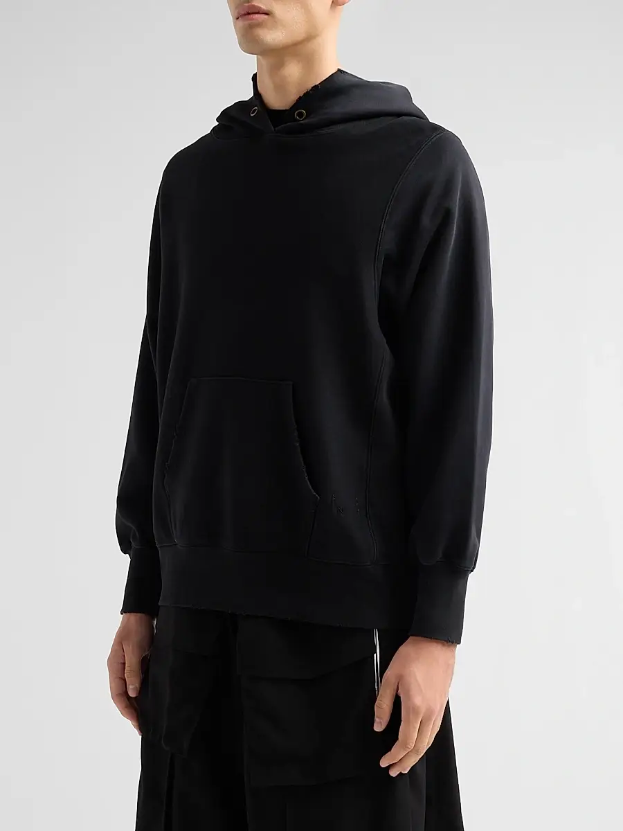 PUBLIC SCHOOL NEW YORK Men Essex Cotton Fleece Hoodie | Thumbnail 4 PUBLIC SCHOOL NEW YORK Men Essex Cotton Fleece Hoodie | Thumbnail 4