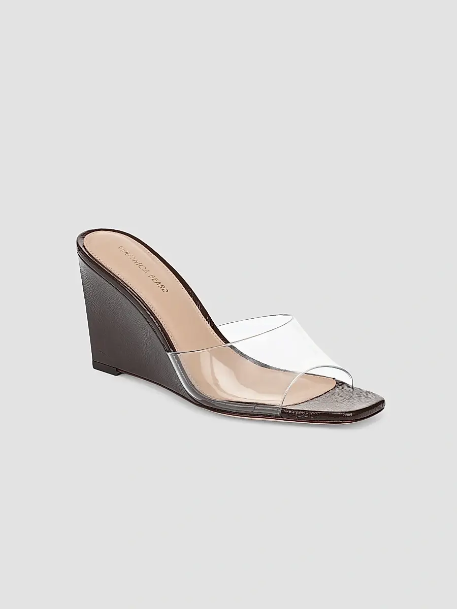 Veronica Beard Women's Asha 85MM Wedge Sandals | Thumbnail 2