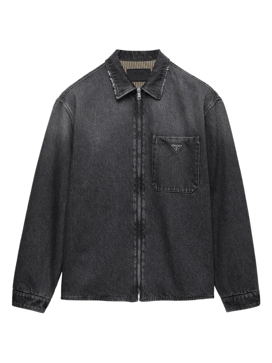 Prada Men's Denim Shirt