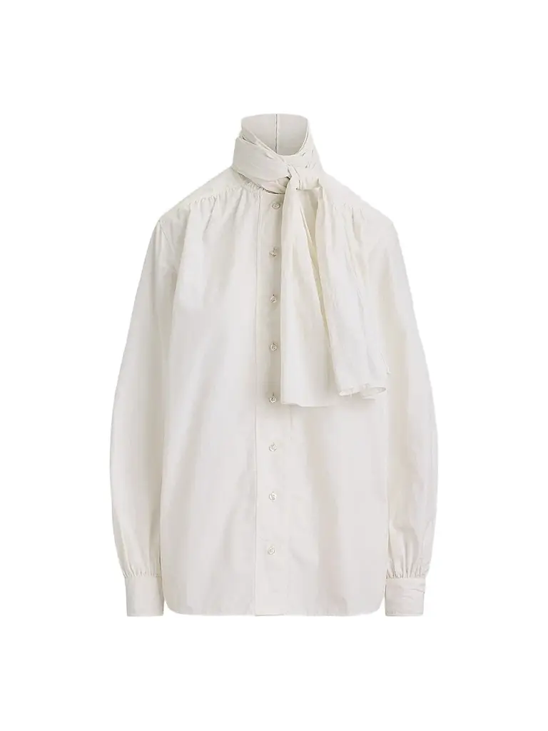 Women's Dara Tieneck Poplin Blouse Women's Dara Tieneck Poplin Blouse