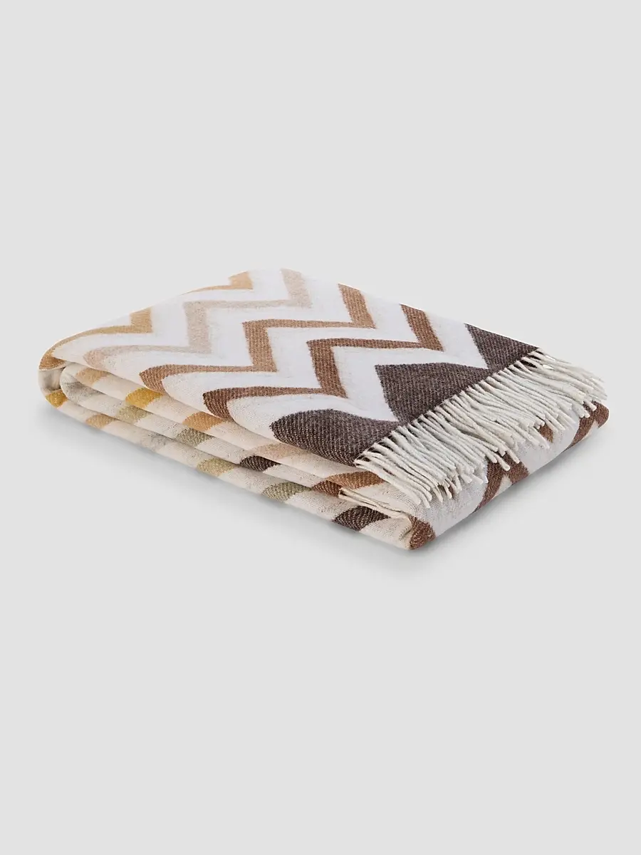 Missoni Merano Striped Wool-Blend Throw Blanket | Thumbnail 3 Missoni Merano Striped Wool-Blend Throw Blanket | Thumbnail 3