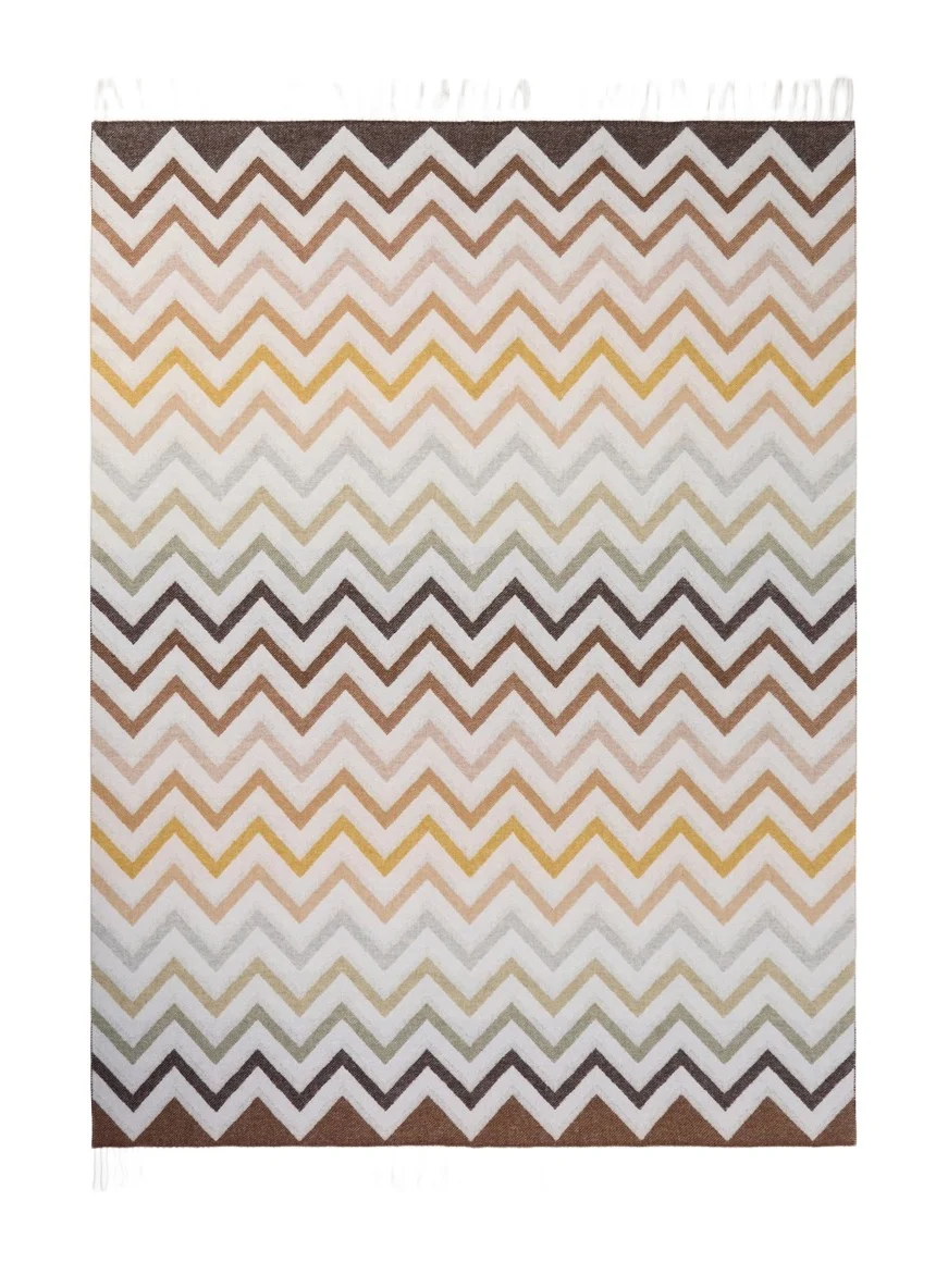 Missoni Merano Striped Wool-Blend Throw Blanket