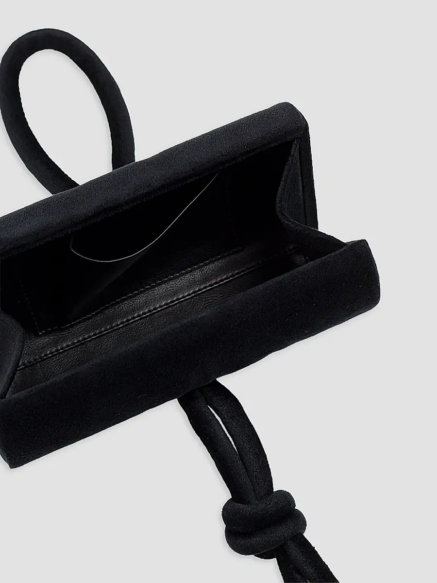 Ahikoza Women's The Amina Velvet Top Handle Bag | Thumbnail 3 Ahikoza Women's The Amina Velvet Top Handle Bag | Thumbnail 3