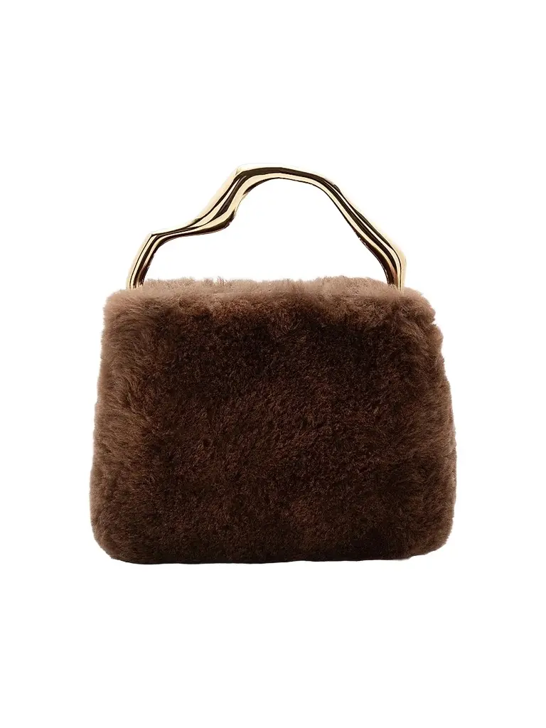 Women's Solene Mini Lamb Leather Top-Handle Women's Solene Mini Lamb Leather Top-Handle