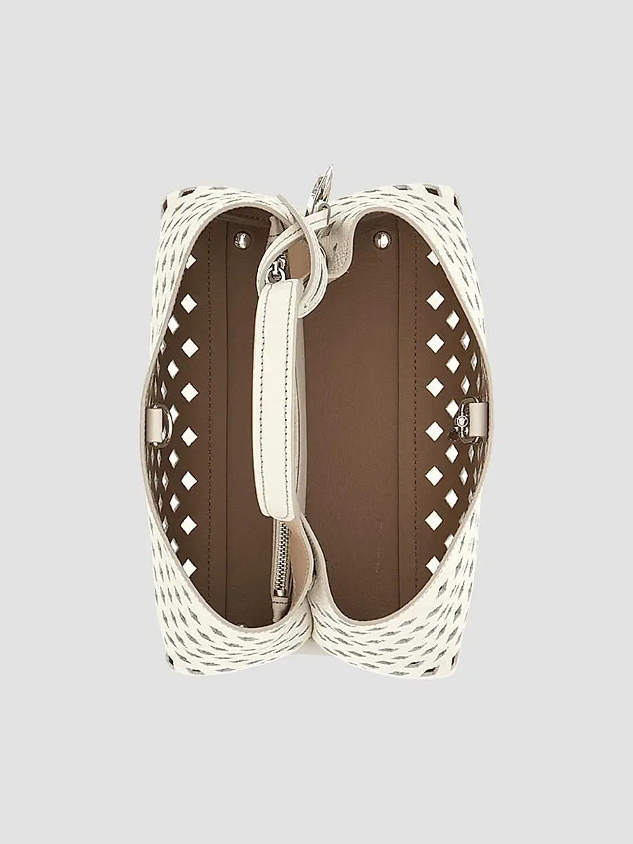 Tod's Women's Micro Perforated Leather Top Handle Bag | Thumbnail 3 Tod's Women's Micro Perforated Leather Top Handle Bag | Thumbnail 3