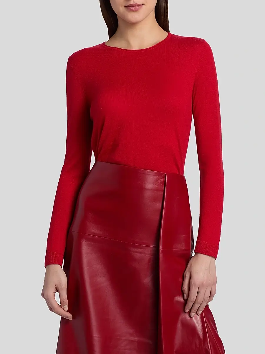 Co Women's Roll-Neck Cashmere Sweater | Thumbnail 3 Co Women's Roll-Neck Cashmere Sweater | Thumbnail 3