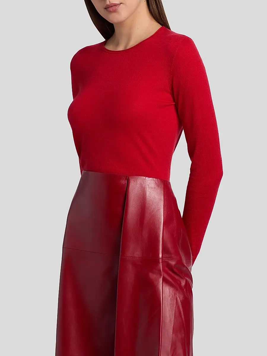 Co Women's Roll-Neck Cashmere Sweater | Thumbnail 4 Co Women's Roll-Neck Cashmere Sweater | Thumbnail 4