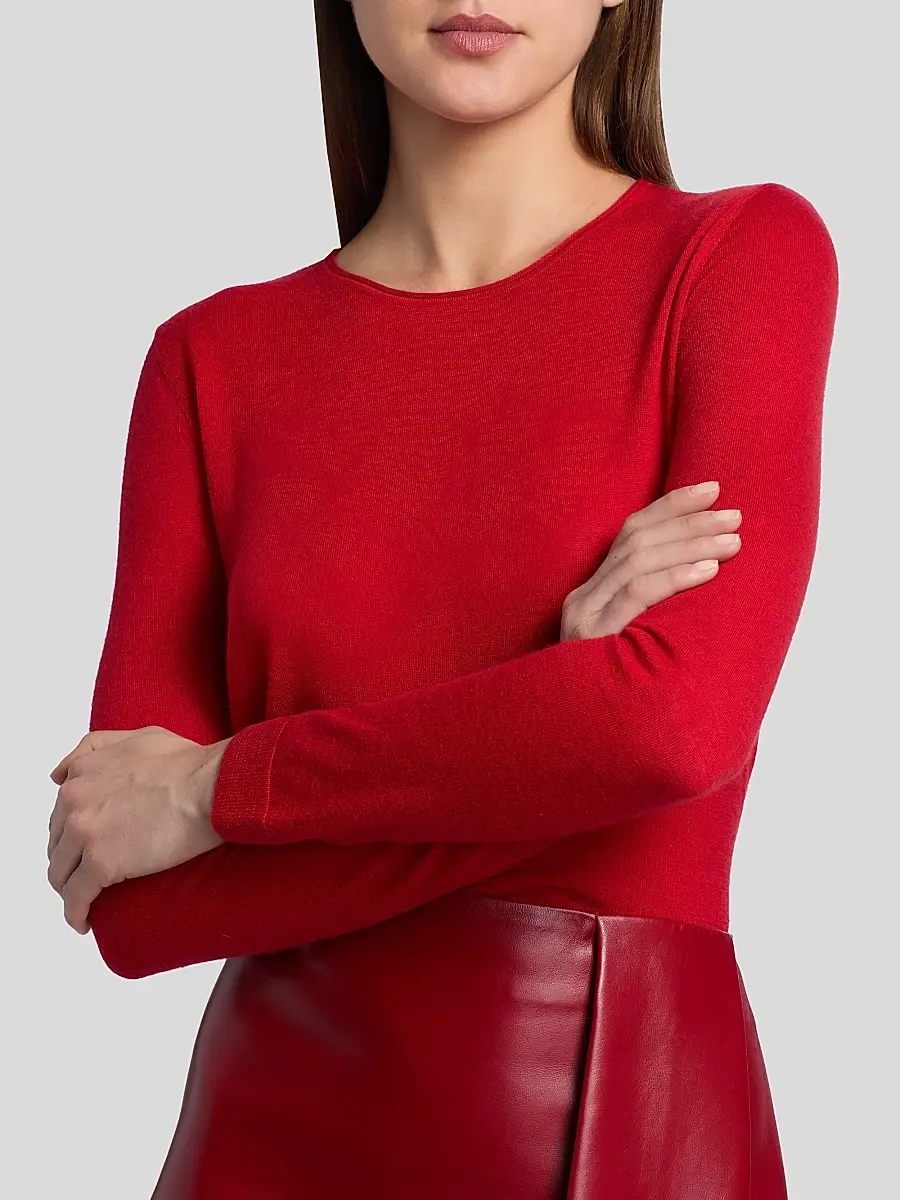 Co Women's Roll-Neck Cashmere Sweater | Thumbnail 6 Co Women's Roll-Neck Cashmere Sweater | Thumbnail 6
