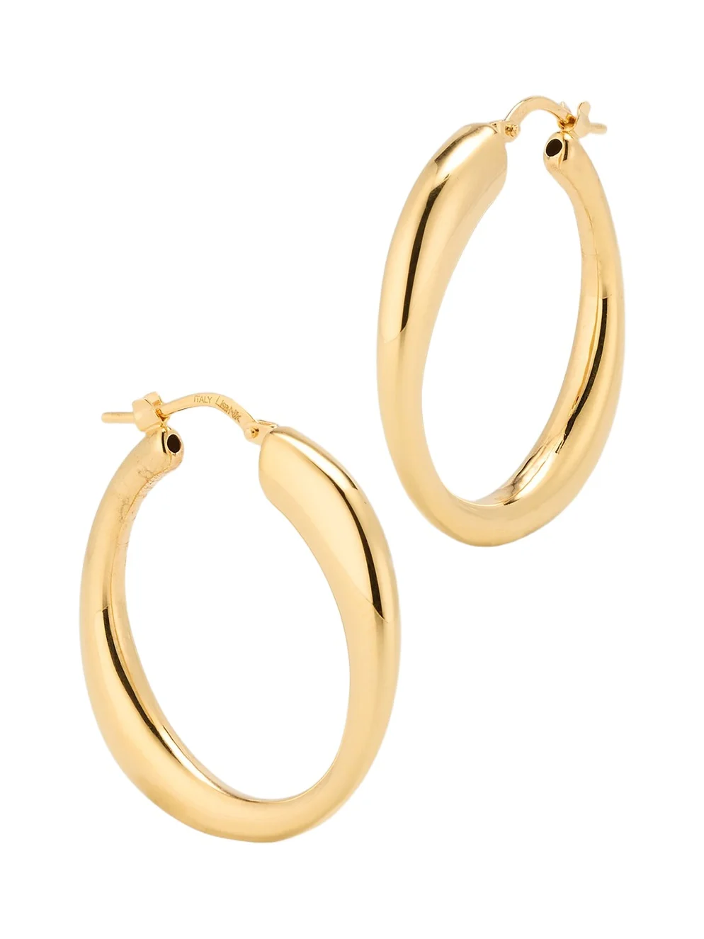 Women's 18K Yellow Gold Hoop Earrings Women's 18K Yellow Gold Hoop Earrings