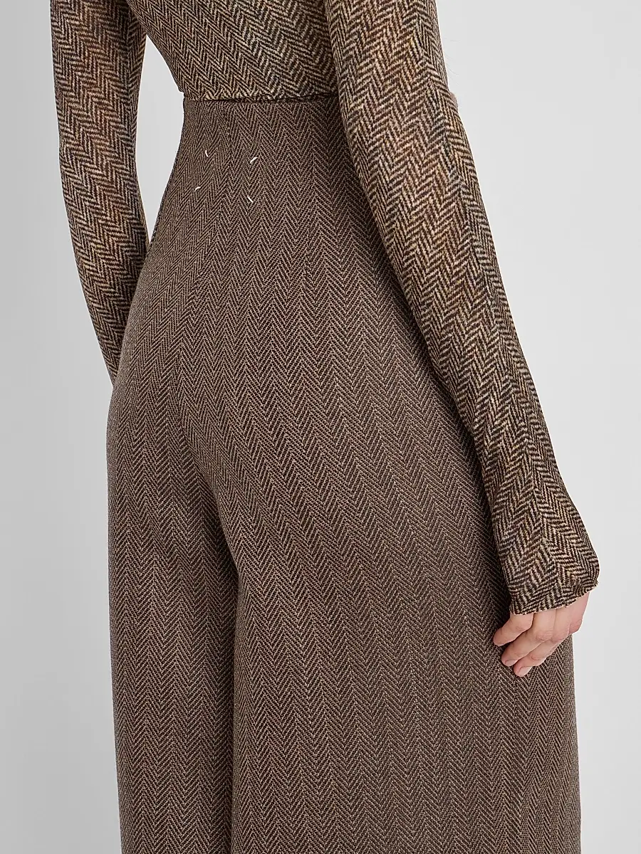 Maison Margiela Women's Wool Midi Skirt | Thumbnail 5 Maison Margiela Women's Wool Midi Skirt | Thumbnail 5