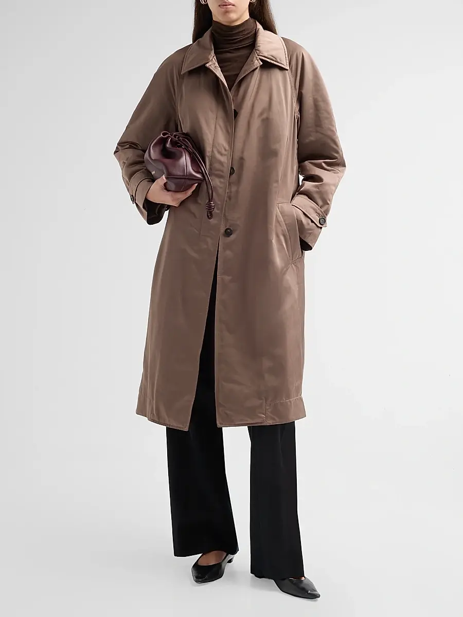 Vince Women's Pima Cotton-Blend Car Coat | Thumbnail 2 Vince Women's Pima Cotton-Blend Car Coat | Thumbnail 2