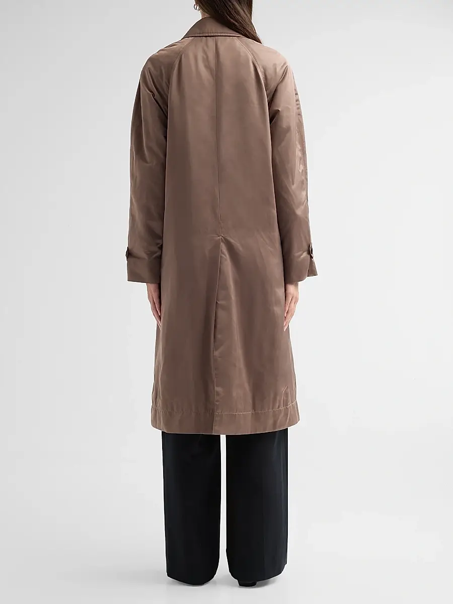 Vince Women's Pima Cotton-Blend Car Coat | Thumbnail 3 Vince Women's Pima Cotton-Blend Car Coat | Thumbnail 3
