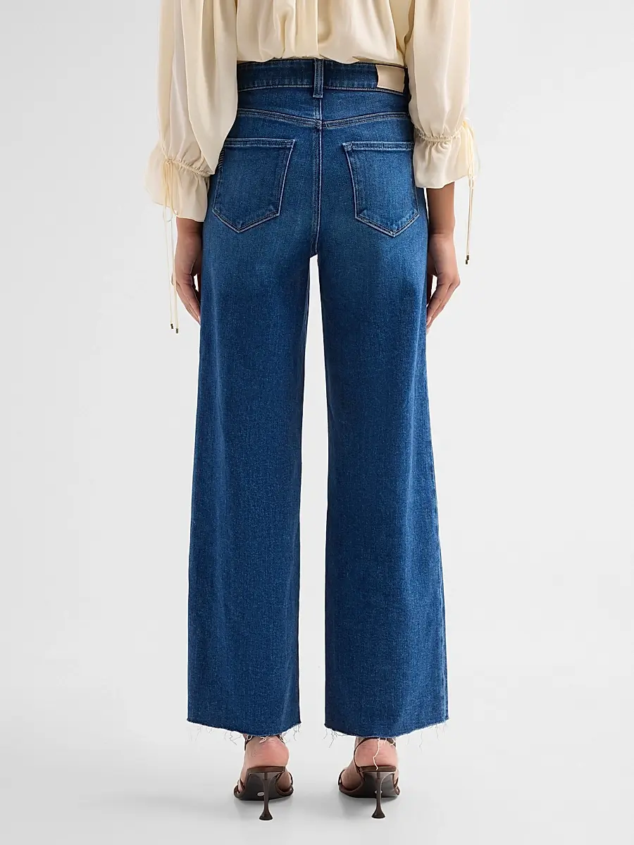 PAIGE Women's Anessa Twisted Outseam High-Rise Wide-Leg Jeans | Thumbnail 3 PAIGE Women's Anessa Twisted Outseam High-Rise Wide-Leg Jeans | Thumbnail 3