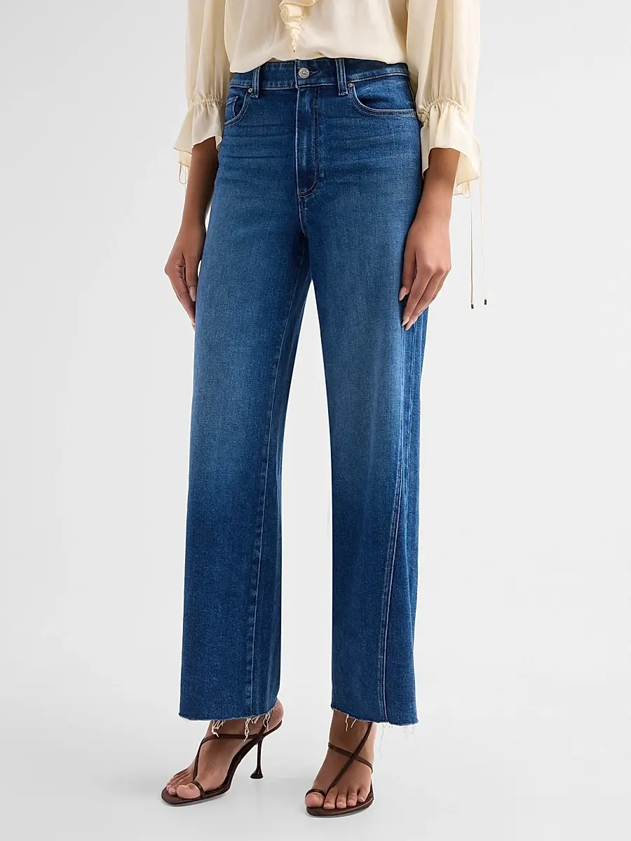 PAIGE Women's Anessa Twisted Outseam High-Rise Wide-Leg Jeans | Thumbnail 4 PAIGE Women's Anessa Twisted Outseam High-Rise Wide-Leg Jeans | Thumbnail 4