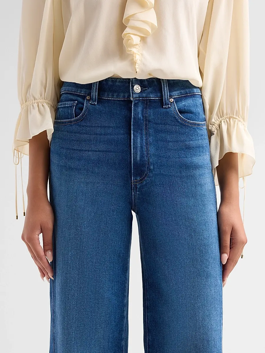 PAIGE Women's Anessa Twisted Outseam High-Rise Wide-Leg Jeans | Thumbnail 5 PAIGE Women's Anessa Twisted Outseam High-Rise Wide-Leg Jeans | Thumbnail 5