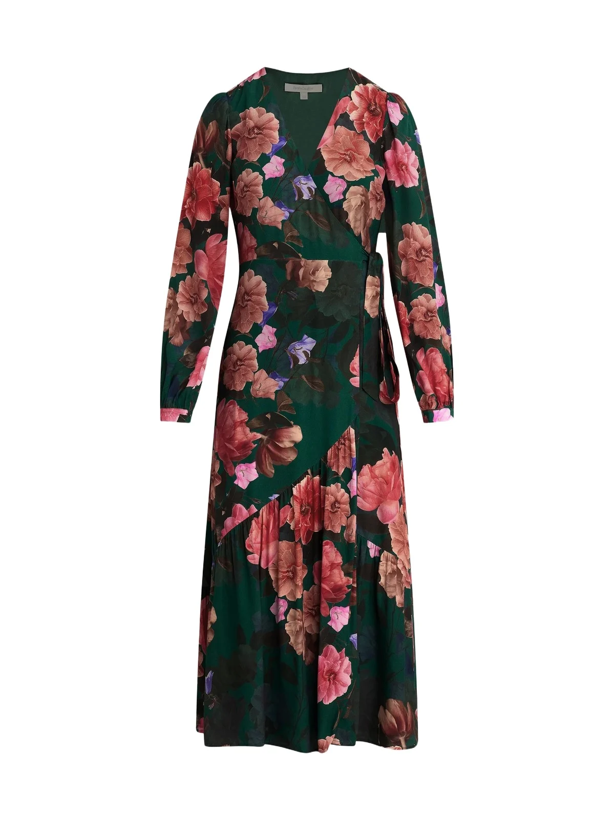 Favorite Daughter Women's Love Letter Floral Wrap Midi-Dress